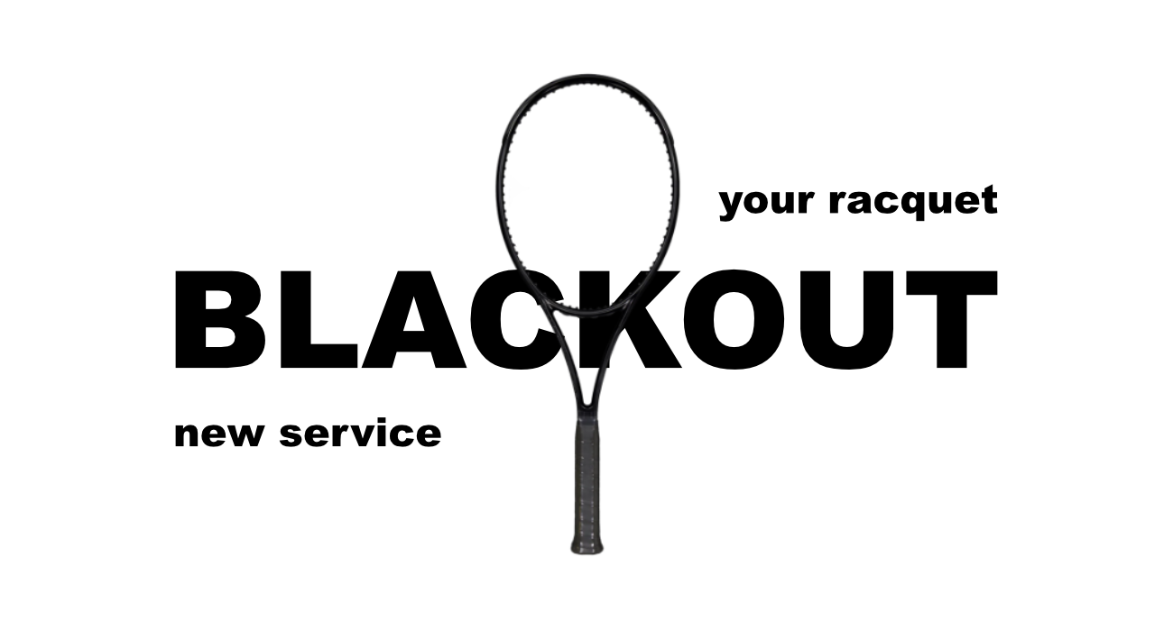 tennis racquet blackout service dubai